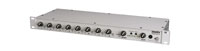 INTELIX 8002MCB-FP MIXER Mono, 8 inputs, aux in, 1U rackmount, pads + trim on front