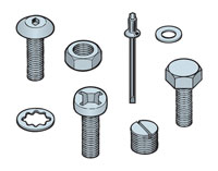 M3 POZI SCREW Csk, MS, CB, 6mm (pack of 100)