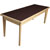 CANFORD ACOUSTIC TABLE Ash, rectangular 1530 x 740mm, no jacks, brown fabric