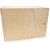 CANFORD WALLBOX With rackstrip 6U, With door, Ash