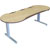 CUSTOM CONSOLES S2-01B SYSTEMTWO DESK Motorised height adjustment, Winchester oak