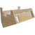 CUSTOM CONSOLES S2-06B SYSTEMTWO MOUNTING POD Under-shelf, 3U, Winchester oak