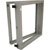 ENCLOSURE SYSTEMS 4065109/G-CW HINGED REAR SECTION For 401/404 wall cabinets, 9U, grey