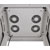 ENCLOSURE SYSTEMS 1836602/B RACK FAN TRAY for 294 racks, 600 wide, 600 deep, 2 fans, black