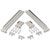 ACCURIDE RACK SLIDES Mounting brackets, adjustable (full kit)