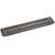 RACKVENT Rack ventilation panel 1U, slotted, black anodised