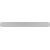 CANFORD RACK PANEL BLANK, FULL WIDTH 1U Flat aluminium, silver anodised
