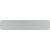 CANFORD RACK PANEL BLANK, FULL WIDTH 2U Flat aluminium, silver anodised