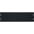 CANFORD RACK PANEL BLANK, FULL WIDTH 3U Flat aluminium, black anodised