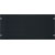 CANFORD RACK PANEL BLANK, FULL WIDTH 5U Flat aluminium, black anodised