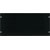 CANFORD RACK PANEL BLANK, FULL WIDTH 5U Flat aluminium, black painted