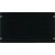 CANFORD RACK PANEL BLANK, FULL WIDTH 6U Flat aluminium, black painted