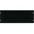 CANFORD RACK PANEL BLANK, FULL WIDTH 4U Steel, black painted