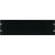 CANFORD RACK PANEL BLANK, FULL WIDTH 3U Extruded aluminium, black painted