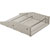 CANFORD RACK SHELF 3U Heavy duty, 600mm deep, grey