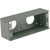 CANFORD RACKBOX HALF WIDTH 2U, 100mm deep, dark grey
