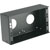 CANFORD RACKBOX HALF WIDTH 3U, 100mm deep, black