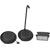 CONTACTA K003-L Flush mount kit with induction loop, grey
