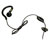 SHARMAN EPM300 Earphone and lapel mic, dual plug