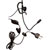 SHARMAN HEPM600 Earphone and boom mic, dual plug