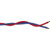 JUMPER WIRE JWH2 Blue/red (BT CW1423) (reel of 200m)