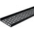 CANFORD PLASTIC CABLE TRAY 105mm, 2 metre length, black