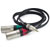 XLR - 3-POLE, 3.5MM JACK Y-LEADS