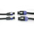 CANFORD CABLE NL4FX-NL4FX-MCS4-2m, Black