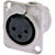 NEUTRIK XLR NC3FD-L-1 Female panel