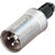 NEUTRIK XLR NC3MXX-WOB Male cable, without gland