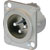 NEUTRIK XLR NC3MD-LX-HA Male panel, crimp