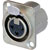NEUTRIK XLR NC3FD-LX Female panel
