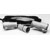 HEAVY DUTY AC MAINS POWER LEAD 32 Amp, black rubber, 5 metres
