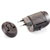 UNIVERSAL MAINS PLUG ADAPTER With USB charger