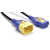 AC MAINS POWER CORDSET IEC-Latch female - IEC-Latch male, 1.5 metres, black