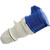 WALTHER 330306 Splashproof 32A cable socket, straight