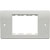 MK K193 Modular system frontplate, 3 units width