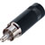 REAN NYS352B RCA (PHONO) PLUG Black shell, nickel contacts