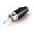 DELTRON 413 PHONO PLUG Black