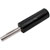 DELTRON 579 4mm STANDARD PLUG Black