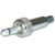 LOCKING MINIATURE JACK PLUG 3.5mm 2-pole, black