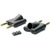DUAL 4mm CONNECTOR Black
