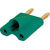 REAN NYS508-GN DUAL 4mm CONNECTOR Green