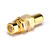 DELUXE RCA (PHONO) PANEL SOCKET Feed-through, yellow