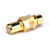 DELUXE RCA (PHONO) PANEL SOCKET Feed-through, yellow