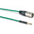 PATCHCABLE Bantam-XLR male, 1800mm Green