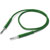 NEUTRIK BANTAM PATCHCORD Moulded, heli screen, economy, 450mm Green