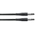 NEUTRIK B-GAUGE PATCHCORD Moulded plugs, 600mm Black