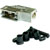 D-SUB 9 pin metal cover, low profile