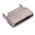 D-SUB 37 pin metal cover, double clamp
